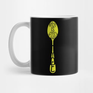 The Spoon Question Mug